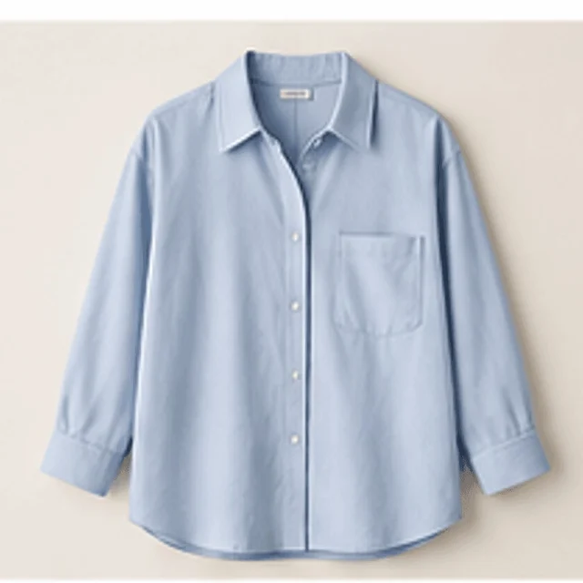 Oversized Shirt အပြာနု