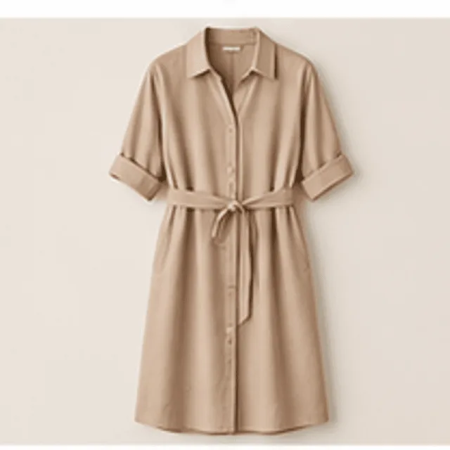 Casual Shirt Dress